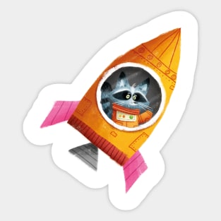 Rocket Raccoon. Sticker